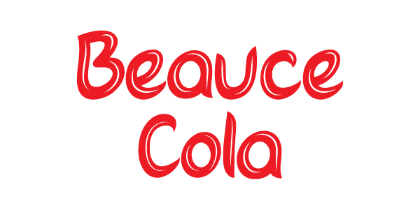 Quatrième étape dans la réalisation du logo Beauce Cola