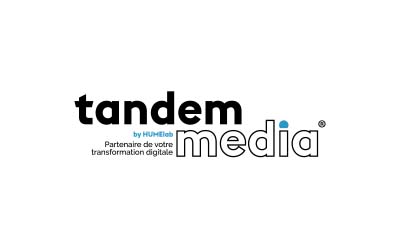 Ancien logo de la société Tandem Media