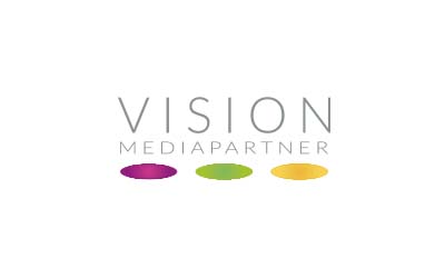 Ancien logo de la société Vision Media Partner