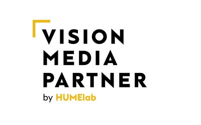 Nouveau logo de la société Vision Media Partner